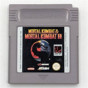 Mortal Kombat 1 & 2 - Cartridge - Gameboy Original (B Grade) (Genbrug)